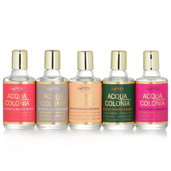 4711 Acqua Colonia Eau De Cologne Mini Set:  5pcs For Discount