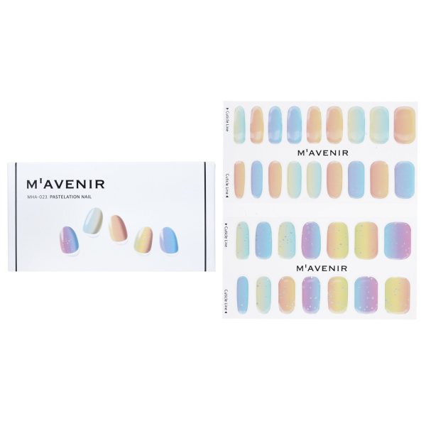 Mavenir Nail Sticker (Assorted Colour) - # Pastelation Nail  32pcs For Discount