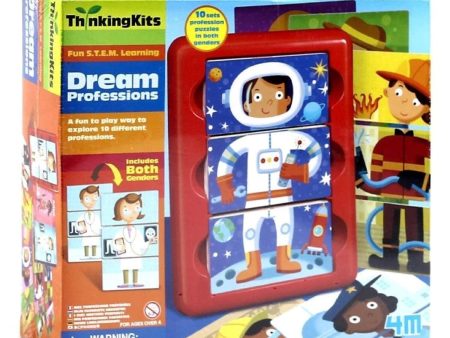 4M Thinking Kits Dream Professions  39x25x22mm Online Hot Sale