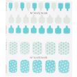 Mavenir Nail Sticker (Patterned) - # Mint Cream Dot Pedi  36pcs Cheap