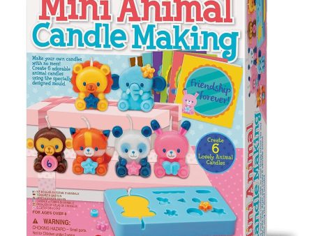 4M Mini Animal Candle Making  32x19x22mm on Sale