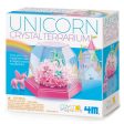 4M Crystal Imaginations Unicorn Crystal Terrarium US  35x28x19mm For Sale