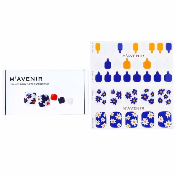 Mavenir Nail Sticker (Patterned) - # Mint Cream Dot Pedi  36pcs Cheap