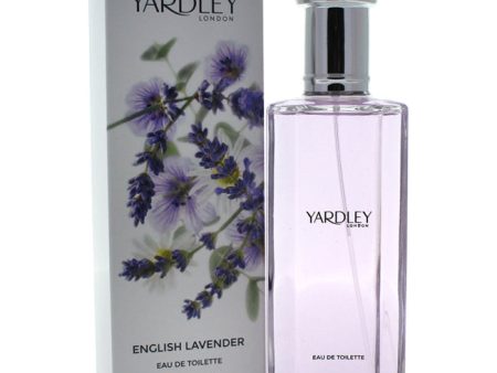 Yardley London English Lavender by Yardley London for Women - 4.2 oz EDT Spray Hot on Sale