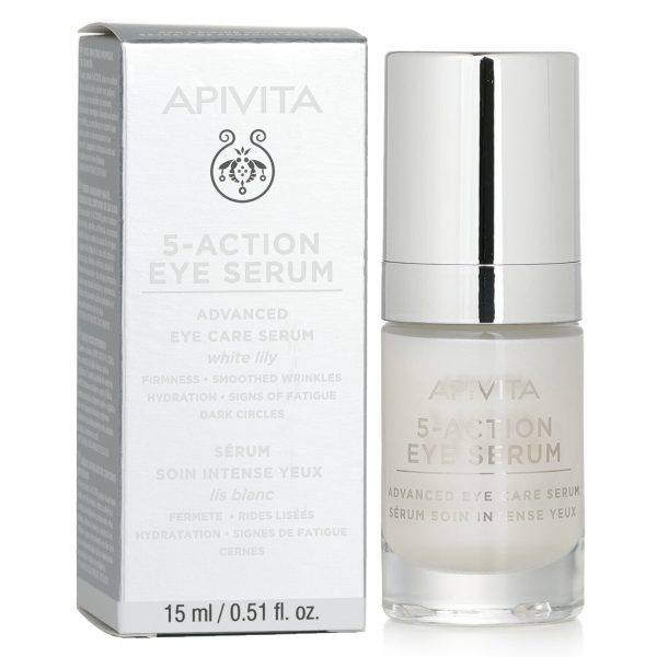 Apivita 5-Action Eye Serum (Exp. Date: 05 2023)  15ml 0.51oz on Sale