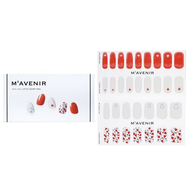 Mavenir Nail Sticker (Assorted Colour) - # Little Heart Nail  32pcs Fashion