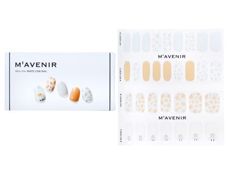 Mavenir Nail Sticker (White) - # White Cow Nail  32pcs on Sale