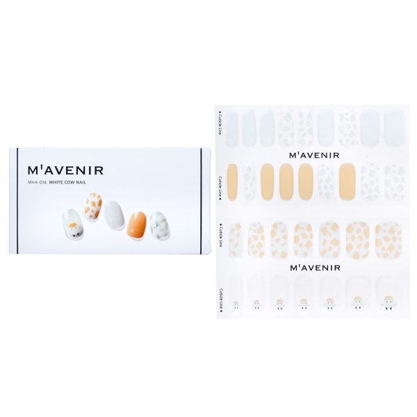 Mavenir Nail Sticker (White) - # White Cow Nail  32pcs on Sale