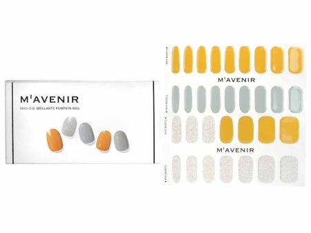 Mavenir Nail Sticker (Yellow) - # Brillante Pumpkin Nail  32pcs Discount