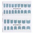 Mavenir Nail Sticker (Blue) - # Gray Deep French Nail  32pcs Online Sale