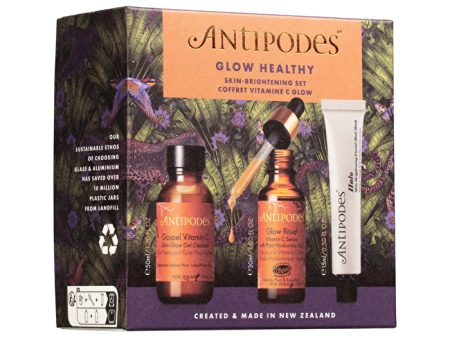 Antipodes Glow Healthy (Skin-Brightening Set) Pack Hot on Sale