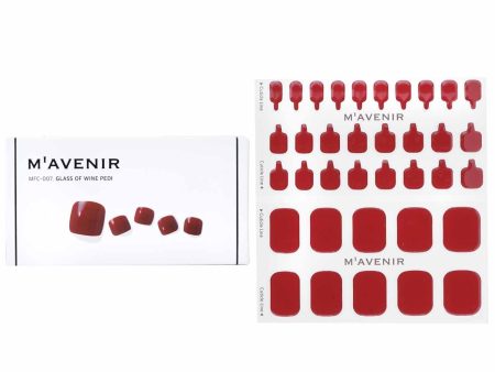 Mavenir Nail Sticker (Red) - # Glass Of Wine Pedi  36pcs Online Sale