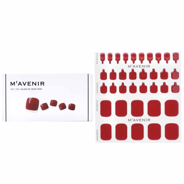 Mavenir Nail Sticker (Red) - # Glass Of Wine Pedi  36pcs Online Sale