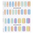 Mavenir Nail Sticker (Assorted Colour) - # Pastelation Nail  32pcs For Discount