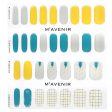 Mavenir Nail Sticker - # Grid And Dot Tree Nail  32pcs For Discount