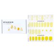 Mavenir Nail Sticker (Yellow) - # Lemon Drop Nail  32pcs Supply