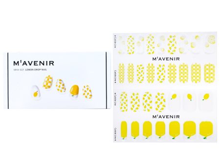 Mavenir Nail Sticker (Yellow) - # Lemon Drop Nail  32pcs Supply