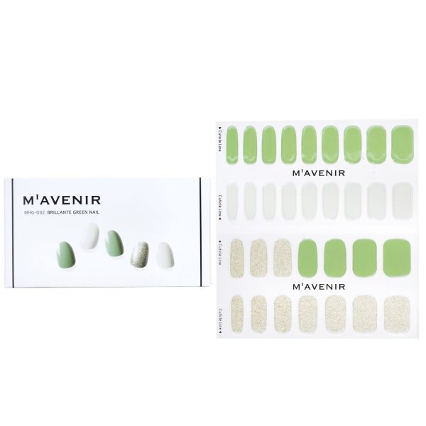 Mavenir Nail Sticker (Green) - # Extra Olive Pedi  36pcs Supply