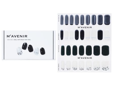 Mavenir Nail Sticker (Black) - # Shell With Milky Way Nail  32pcs Sale