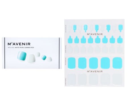 Mavenir Nail Sticker (Assorted Colour) - # White Pearl Summer Pedi  36pcs Discount