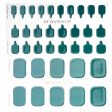 Mavenir Nail Sticker (Green) - # Vintage Mint Pedi  36pcs Online Sale