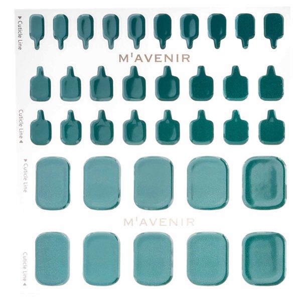 Mavenir Nail Sticker (Green) - # Vintage Mint Pedi  36pcs Online Sale