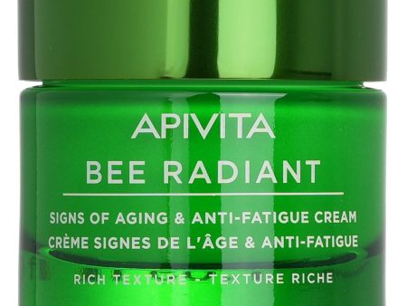 Apivita Bee Radiant Signs Of Aging & Anti-Fatigue Cream - Rich Texture (Exp. Date: 06 2023)  50ml 1.69oz For Cheap