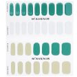 Mavenir Nail Sticker (Assorted Colour) - # Deep In The Green Nail  32pcs For Sale