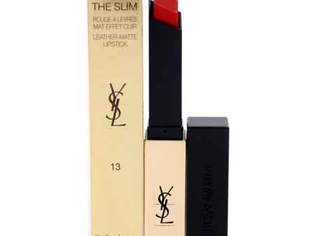 Yves Saint Laurent Rouge Pur Couture The Slim Matte Lipstick - 13 Original Coral by Yves Saint Laurent for Women - 0.08 oz Lipstick Online Sale