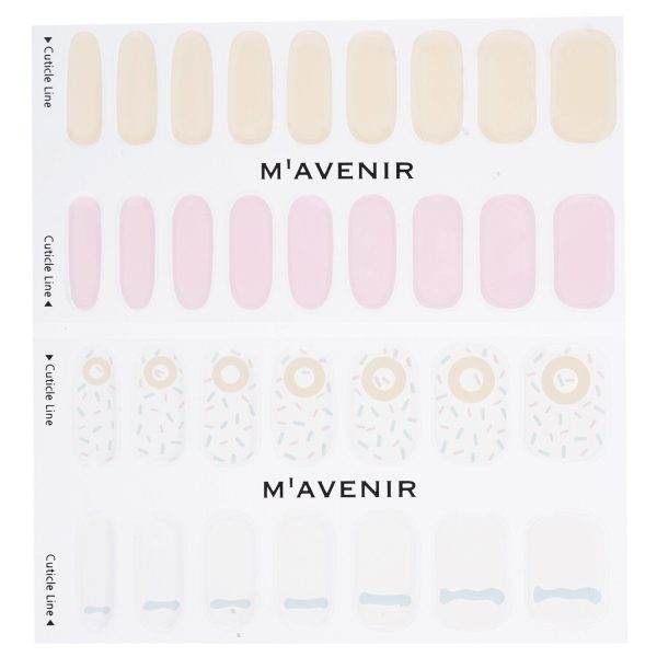 Mavenir Nail Sticker (Assorted Colour) - # Sugar Glaze Nail  32pcs For Cheap