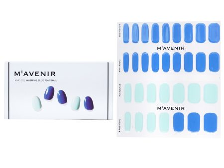 Mavenir Nail Sticker (Blue) - # Washing Blue Jean Nail  32pcs Hot on Sale