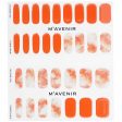 Mavenir Nail Sticker (Orange) - # Marmalade Marble Nail  32pcs Hot on Sale