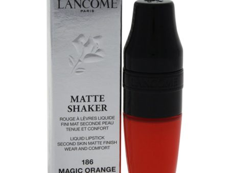 Lancome Matte Shaker Liquid Lipstick - # 186 Magic Orange by Lancome for Women - 0.2 oz Lipstick For Cheap