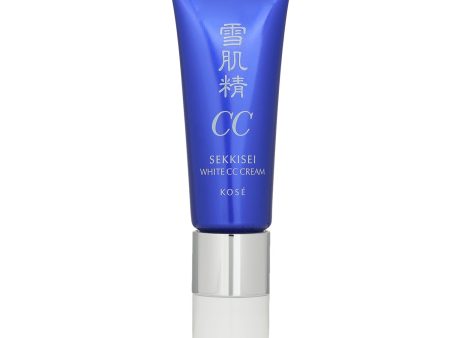 Kose Sekkisei White CC Cream SPF50+ PA++++ - # 01 Light Ochre (box slightly damaged)  26ml 1oz 30g Fashion