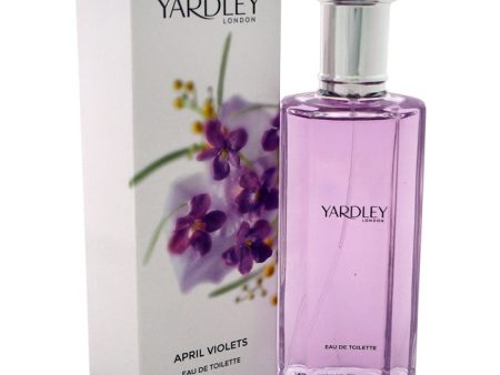 Yardley London April Violets by Yardley London for Women - 4.2 oz EDT Spray Fashion