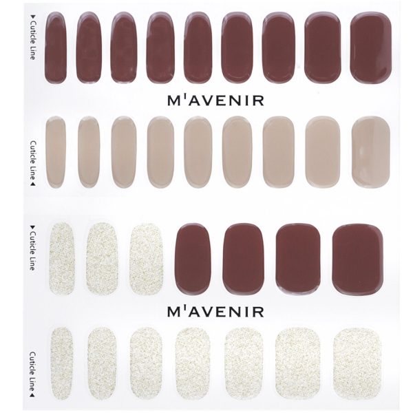 Mavenir Nail Sticker (Assorted Colour) - # Brillante Sepia Nail  32pcs Discount