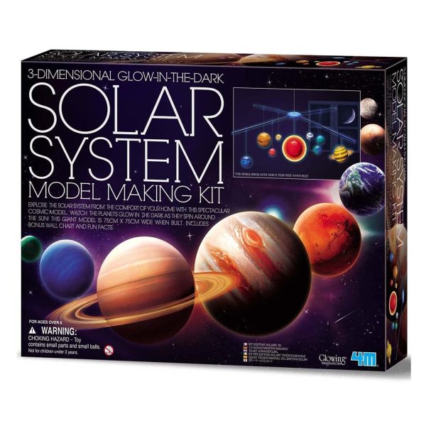 4M 3D Solar System Mobile Making Kit  41x30x39mm Online Sale