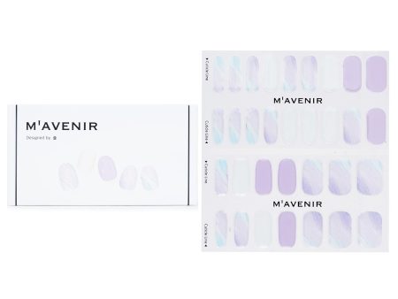 Mavenir Nail Sticker (Assorted Colour) - # Silver Pointnail Nail  32pcs For Cheap