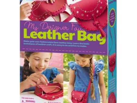 4M KidzMaker My Designer Faux Leather Bag  35x28x25mm For Sale