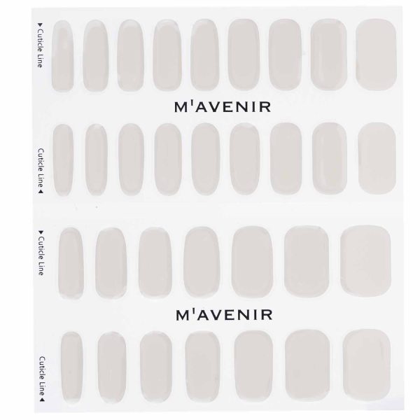 Mavenir Nail Sticker (White) - # Pale Beige Nail  32pcs Fashion