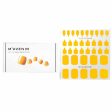 Mavenir Nail Sticker (Yellow) - # Lemon Drop Nail  32pcs Supply