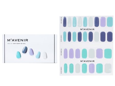 Mavenir Nail Sticker (Blue) - # Mint Berry Me Nail  32pcs Online now