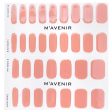 Mavenir Nail Sticker (Pink) - # Tone Down Rose Nail  32pcs Supply