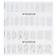 Mavenir Nail Sticker (White) - # Silver Wedding Ring Nail  32pcs Online