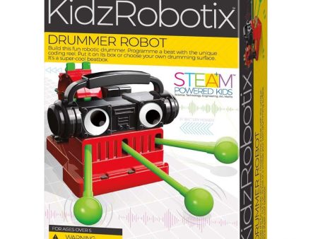 4M KidzRobotix Drummer Robot  39x17x25mm Online now