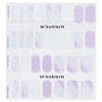 Mavenir Nail Sticker (Assorted Colour) - # Silver Pointnail Nail  32pcs For Cheap