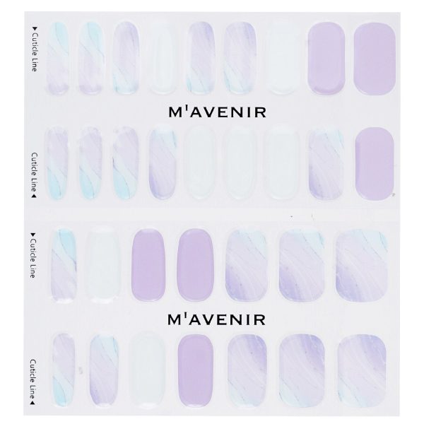 Mavenir Nail Sticker (Assorted Colour) - # Silver Pointnail Nail  32pcs For Cheap