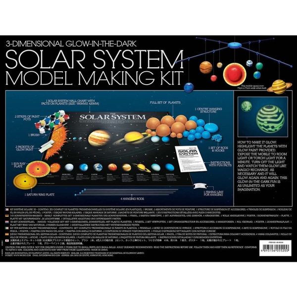 4M 3D Solar System Mobile Making Kit  41x30x39mm Online Sale