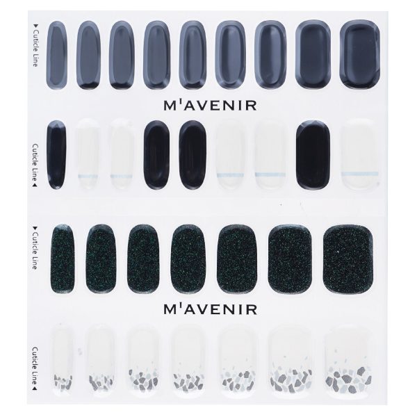 Mavenir Nail Sticker (Black) - # Shell With Milky Way Nail  32pcs Sale