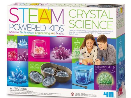 4M STEAM Crystal Science US  52x40x32mm Online Hot Sale